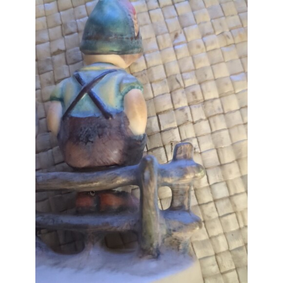 Hummel figurine Hum 111/3/0 "Wayside Harmony" TMK 1 * Crown mark * yellow socks - Picture 12 of 16